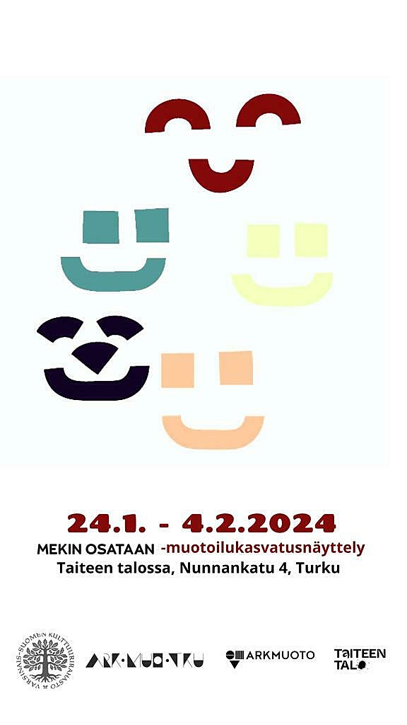 MEKIN OSATAAN muotoilukasvatusnayttely