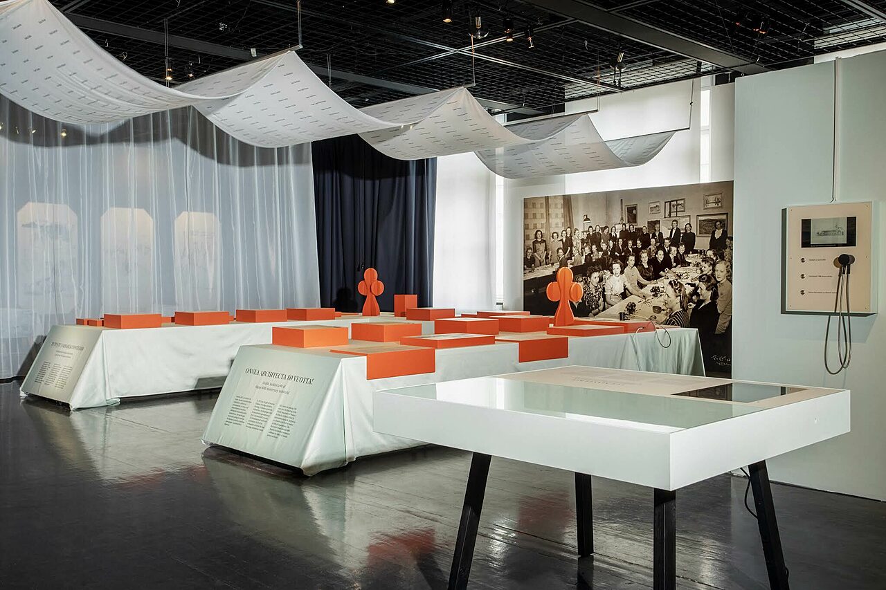 Kuva näyttelytilasta