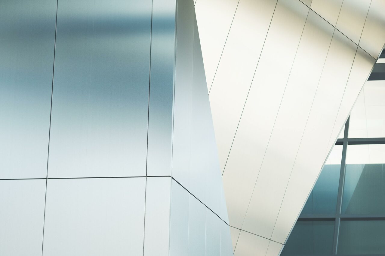 Yksityiskohta rakennuksen seinästä.