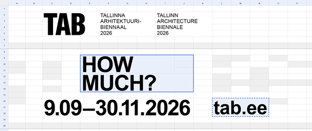 Tapahtumailmoituksen banneri.