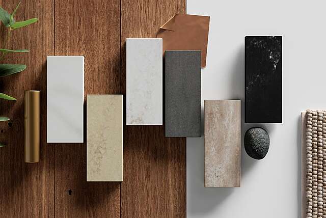 Erilaisia suorakulmion muotoisia palikoita