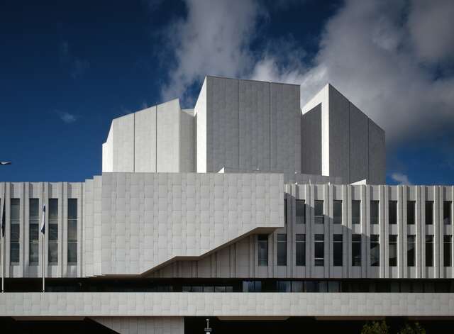 Finlandia hall by Alvar Aalto