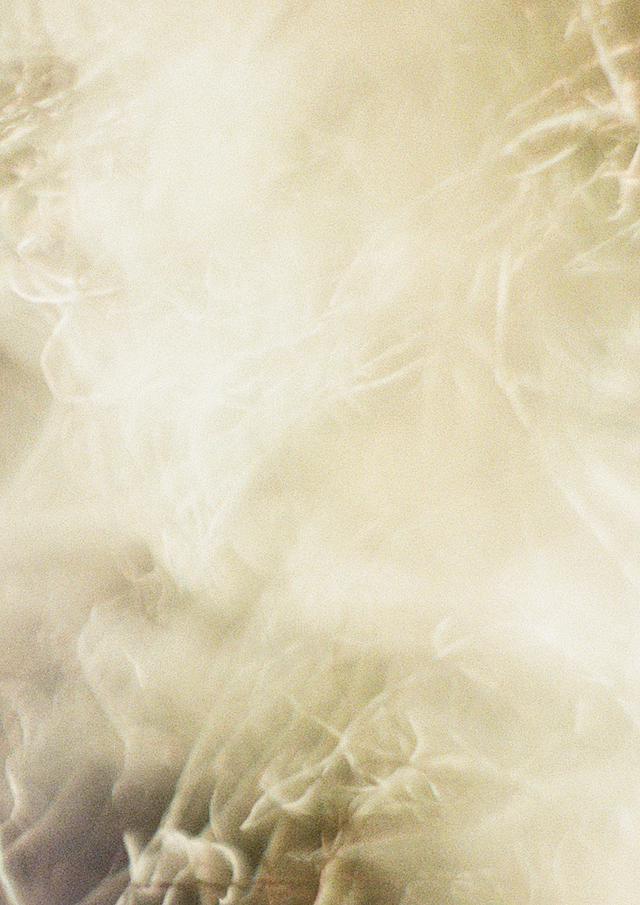 Foggy and smoky abstract photograph