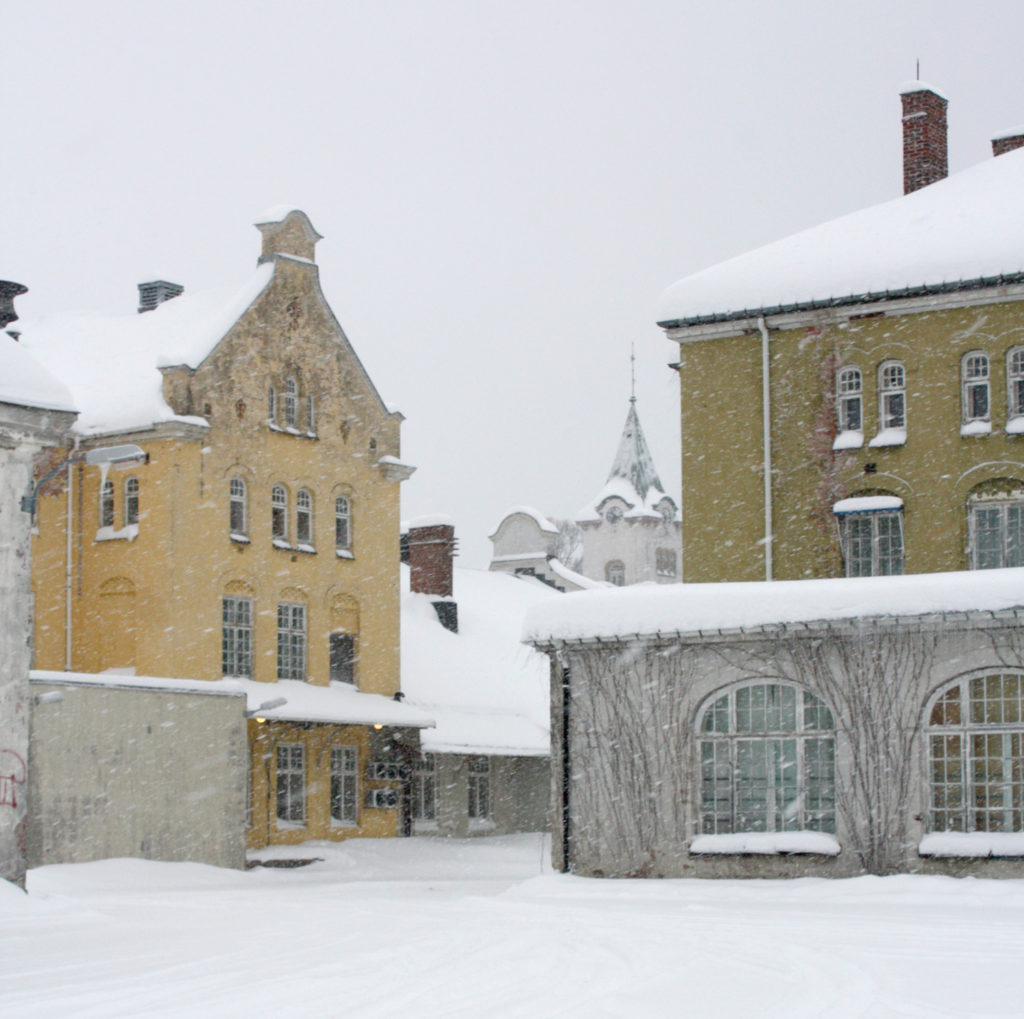 The buildings of the competition area date from the early years of the 20th century.