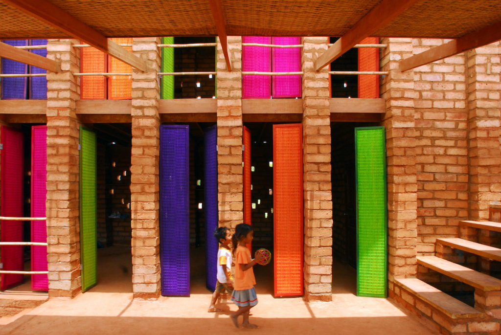 Sra Pou Vocational School, Cambodia. Photo credits: Architects Rudanko + Kankkunen / Anssi Kankkunen