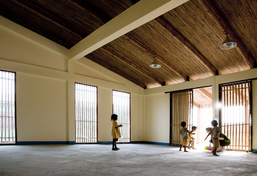 Kouk Khleang Youth Centre by KOMITU Architects / Phnom Penh, Cambodia, 2014. Photo: Susanna Alatalo.