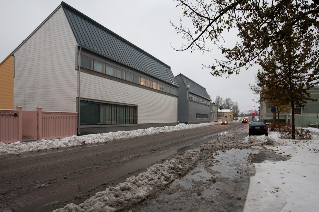 Arkkitehtuurin tiedekunnan erinomaiset tilat sijaitsevat aivan Oulun ydinkeskustassa.