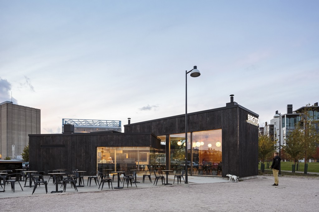 Cafe Birgitta in Helsinki, Finland designed by Talli architects.