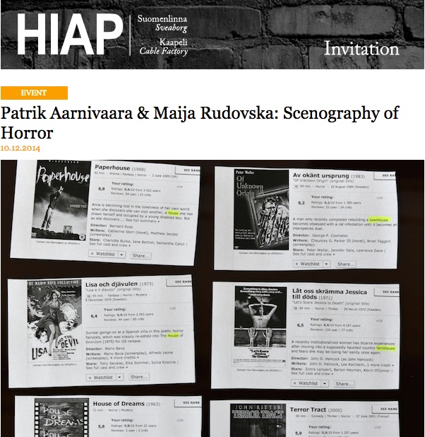 HIAP-horror
