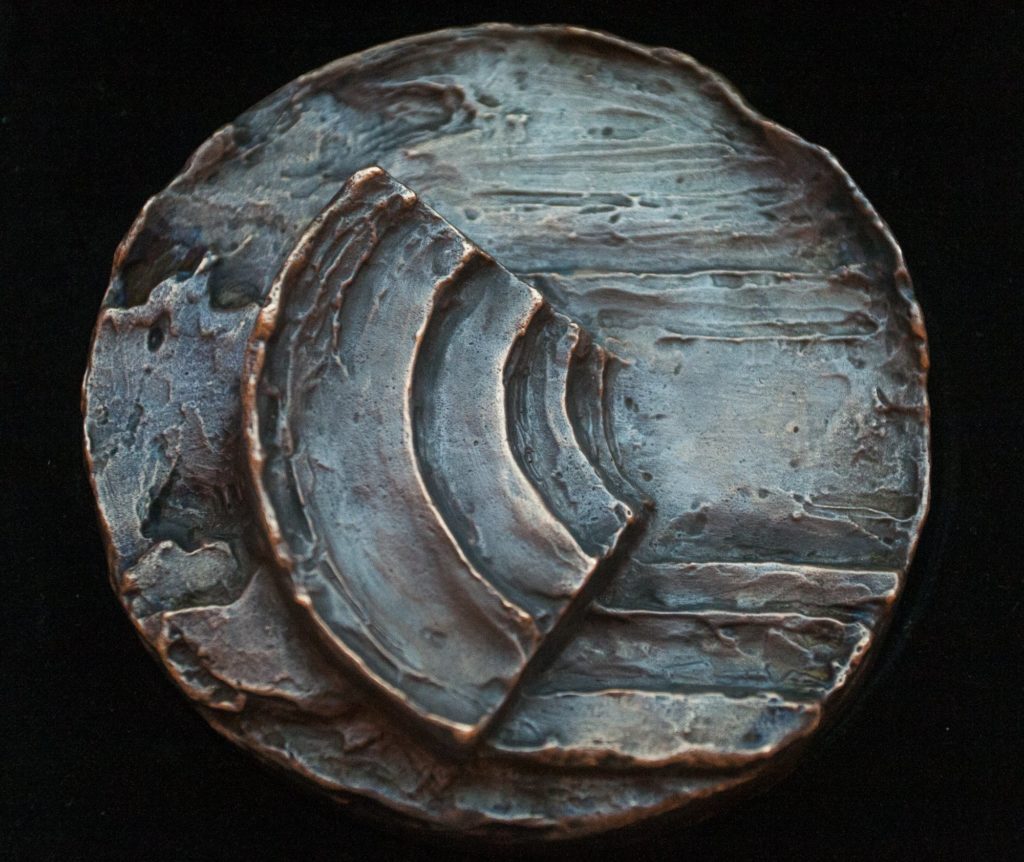 The Alvar Aalto medal. Photo: Juho Haavisto / MFA.