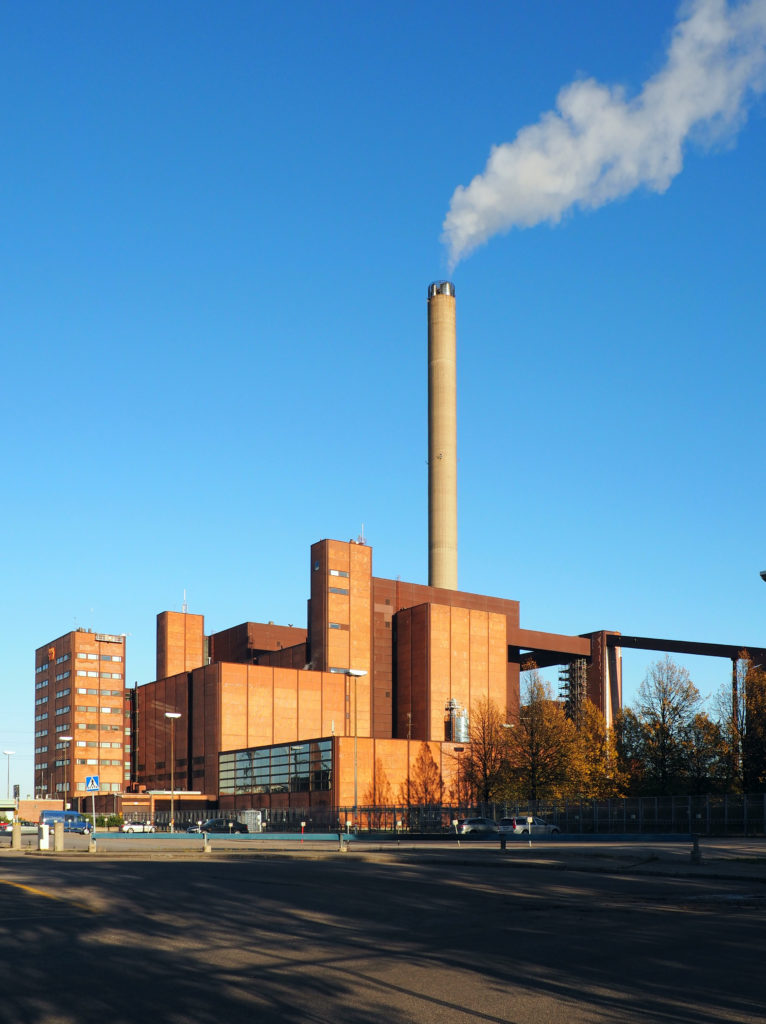 Timo Penttilä, Hanasaari power station, Helsinki (1976). Photo: Kristina Kölhi.