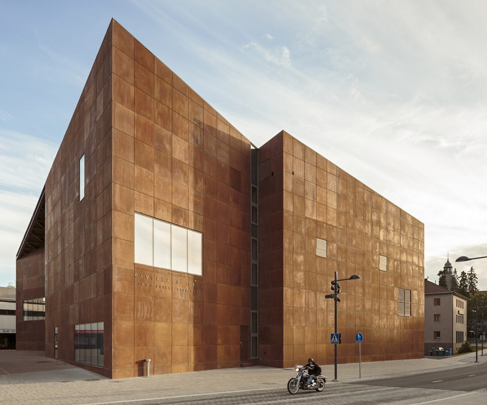 Kangasala Arts Centre in Kangasala, Finland designed by Heikkinen-Komonen Architects