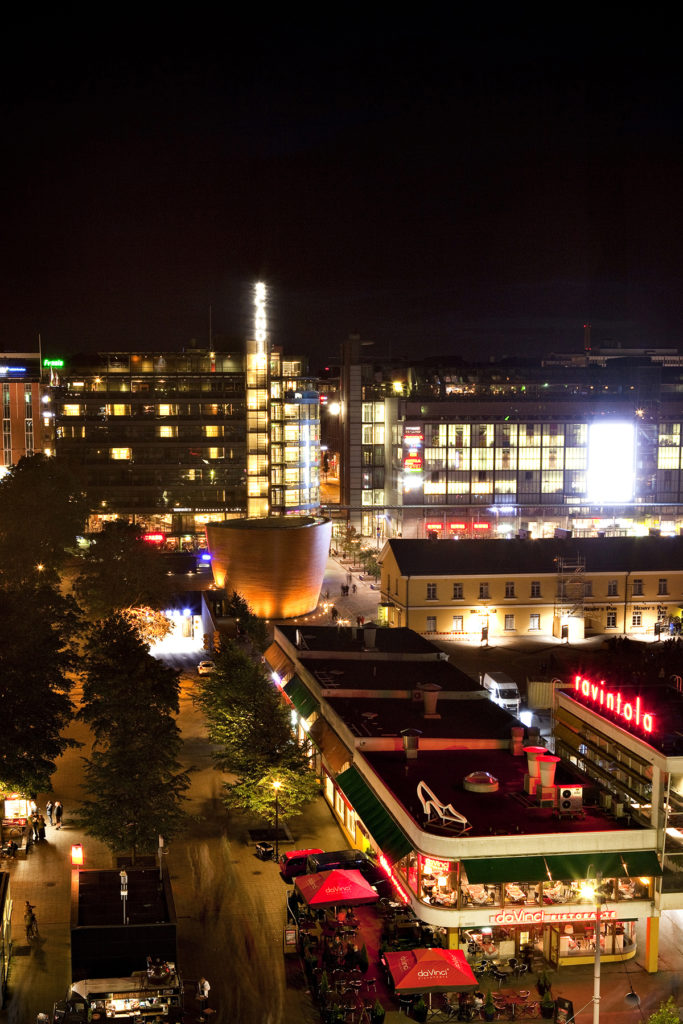 Lasipalatsi, Helsinki. Photo by Jaakko Lukumaa.