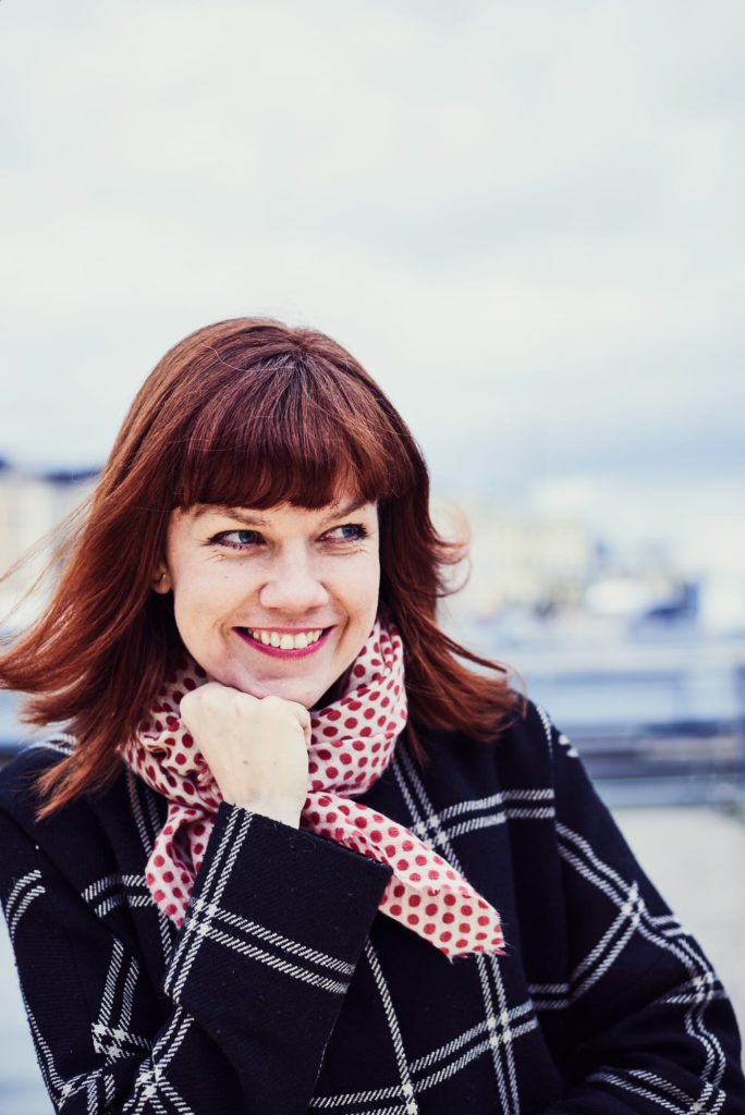 Hanna Harris, Director of the Architecture Information Centre Finland. Photo: Niclas Mäkelä.