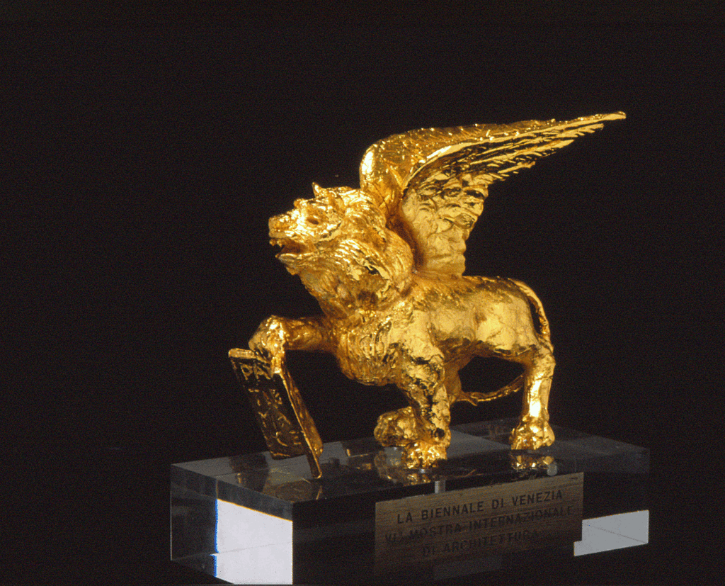 The Venice Biennale Golden lion. Photo from Juha Kaakko's archives.
