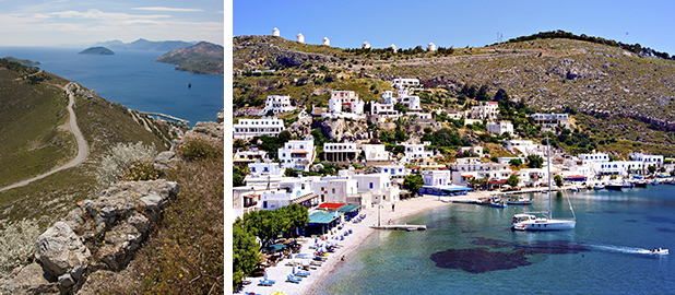 The island of Leros in Greece. photo: Magnus Lindberg
