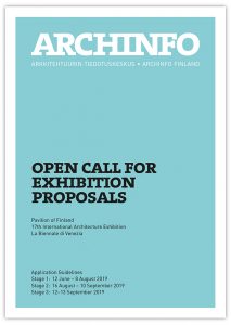 Archinfon Open Call -esitteen kansikuva.